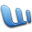 Microsoft Word (shaped) Icon 32x32 png